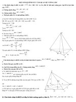 bài tâp hình và 100 đề thi học kì 2 có đáp án đầy đủ