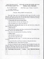 Số: 3711/SGDĐT-GDTH Về việc tổ chức 