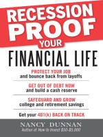 dunnan - recession proof your financial life (2009)