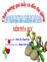 Luyện tập chương II KIM LOẠI