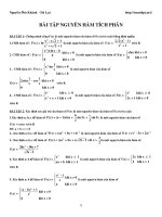 bt Nguyen ham tich phan