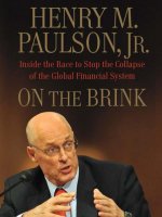 paulson - on the brink; inside the race to stop the collapse of the global financial system (2010)