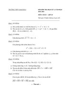 Đề kt HK I năm học 2011-2012