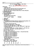 TOAN, TV LOP 1 TUAN 14