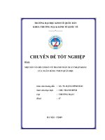 Chuyên đề một số vấn đề cơ bản về thanh toán xuất nhập khẩu của ngân hàng thương mại cổ phần quân đội