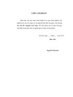 nâng cao hiệu quả tín dụng đối với hộ nghèo tại phòng giao dịch nhcsxh phù cừ- hưng yên