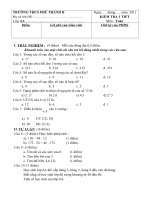 kiểm tra chương 1( số học)