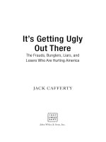 cafferty - it's getting ugly out there; the frauds, bunglers, liars, and losers who are hurting america (2007)