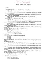 Amin-Amino axit- Protit