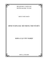 hình tượng bác hồ trong thơ tố hữu