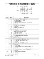 Số học 6 kì I năm 2011-2012