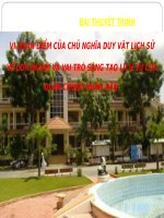 con nguoi va su sang tao ra lich su con nguoi