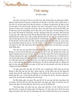 Tỉnh mộng - Hồ Biểu Chánh