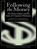 benston et al - following the money; the enron failure and the state of the corporate disclosure (2003)