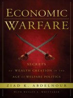 abdelnour - economic warfare; secrets of wealth creation in the age of welfare politics (2012)