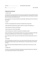 Đề cương ôn thi HKI Ngữ Văn - khối 6