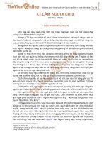 Kẻ làm người chịu - Hồ Biểu Chánh