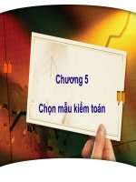 Slide chọn mẫu kiểm toán
