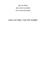 Báo cáo thực tập về đầu tư và xây dựng