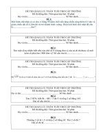 ĐỀ THI GIAO LƯU TOÁN TUỔI THƠ 2011-2012 CỦA TRƯỜNG TIỂU HỌC  NGỌC SƠN