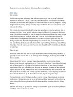 Quản trị rủi ro của nhà đầu tư cá nhân trong đầu tư chứng khoán