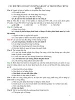 800 CÂU HỎI PHẦN CƠ BẢN VỀ CHỨNG KHOÁN VÀ THỊ TRƯỜNG CHỨNG KHOÁN