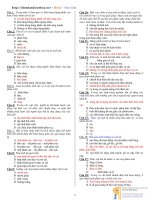 112 câu trắc nghiệm sinh học 11 có da