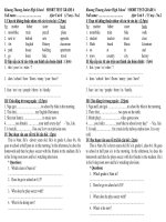 TEST 15 ms - GRADE 6 (After U8- 2 de)