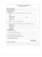 Giấy tờ chứng từ báo cáo thu thập cho vay mua ô tô sinh viên