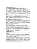 Vốn cố định của doanh nghiệp