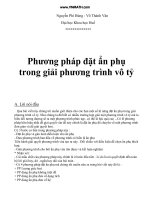 Hướng xử lí-PT vô tỉ