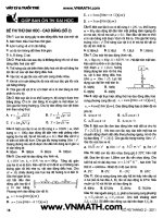 ĐÊ THI THỬ VLTT SỐ 2 -2012