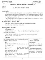 Bài 1-2: Mở đầu về phương trinh-phương trình bật nhất một ẩn và cách giải