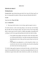 BÁO CÁO TÀI CHÍNH NGÂN HÀNG CHI TIẾT