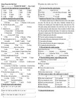 THI HOC KI I - GRADE 7 ( 2 de)