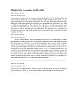 Phat bieu dai hoi chi bo