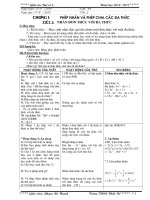 Giáo án ĐS 8. 10/11