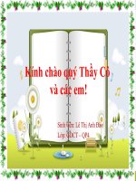 chinh sach tai nguyen và moi truong