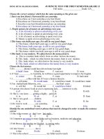 de thi hoc ki 1-co key