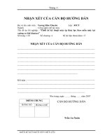 Thiết kế kỹ thuật máy ép thủy lực theo mẫu máy tại xưởng cơ khí khatoco