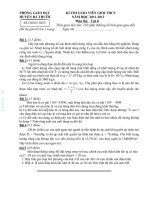 ĐỀ THI GVG HUYỆN BA THƯỚC 13