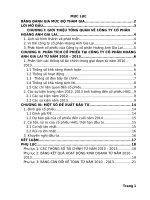 Phân tích cổ phiếu của Công ty cổ phần Hoàng Anh Gia Lai trong giai đoạn từ 2010 – 2013