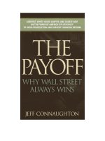 connaughton - the payoff; why wall street always wins (2012)
