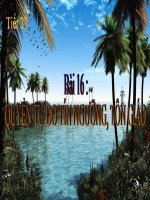 Bài16.Quyền tự do tín ngưỡng và tôn giáo