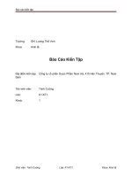 báo cáo kiến tập tại công ty cổ phần dược phẩm nam hà, 415 hàn thuyên, tp. nam định