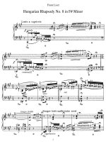 Liszt - Hungarian Rhapsody no.2 S.244.8