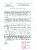 Công văn 449/PGD&ĐT triển khai các hoạt động phòng chống bệnh chân tay miệng