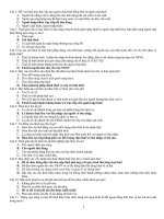 Trắc nghiệm ôn tập về thuế