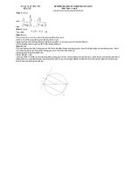 Đề thi Toán 9 HK1 BTre 2011-2012