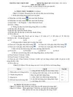 KTHK I_Môn Tin học lớp 7